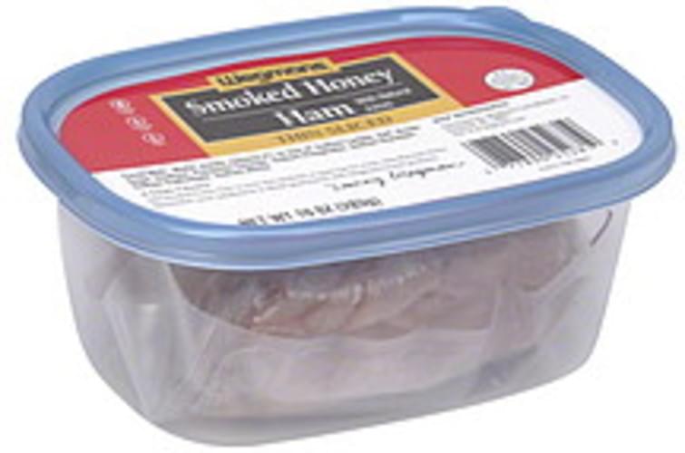 Wegmans Honey Smoked with Natural Juices, Thin Sliced Ham 10 oz