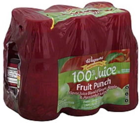Wegmans from Concentrate, Fruit Punch 100 Juice 6 ea, Nutrition