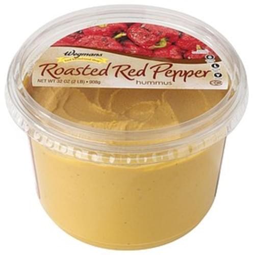 Wegmans Hummus, Roasted Red Pepper, FAMILY PACK Mediterranean Food 32