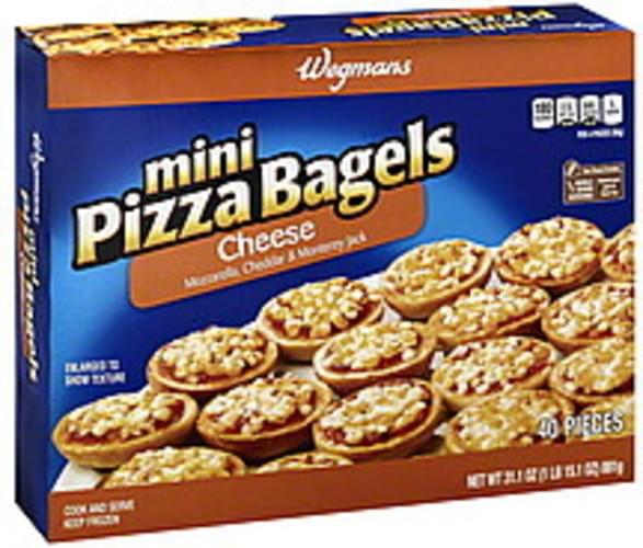 Wegmans Mini, Cheese Pizza Bagels 40 ea, Nutrition Information Innit