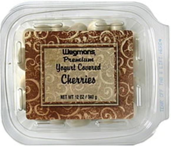Wegmans Premium Yogurt Covered Cherries 12 oz, Nutrition Information Innit
