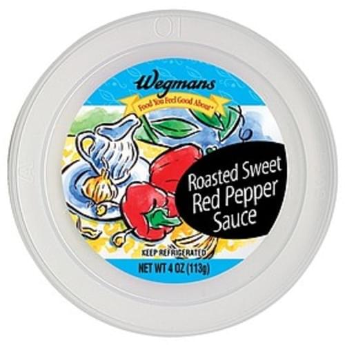 Wegmans Roasted Red Pepper Sauce Sauces 4 oz, Nutrition Information
