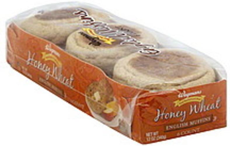 Wegmans Honey Wheat English Muffins 6 ea, Nutrition Information Innit