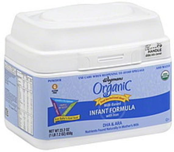 Wegmans Milk Based, with Iron, Organic, Powder Infant Formula 23.2 oz