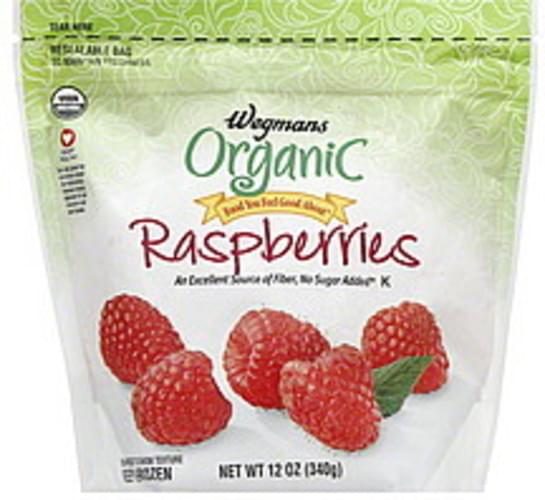 Wegmans Organic Raspberries - 12 oz