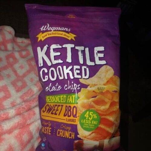 Wegmans Reduced Fat, Kettle Cooked, Sweet Barbecue Flavored Potato