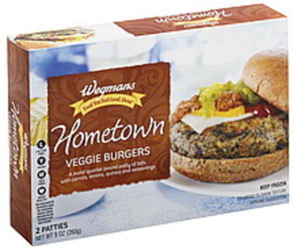 Wegmans Hometown Veggie Burgers - 2 ea