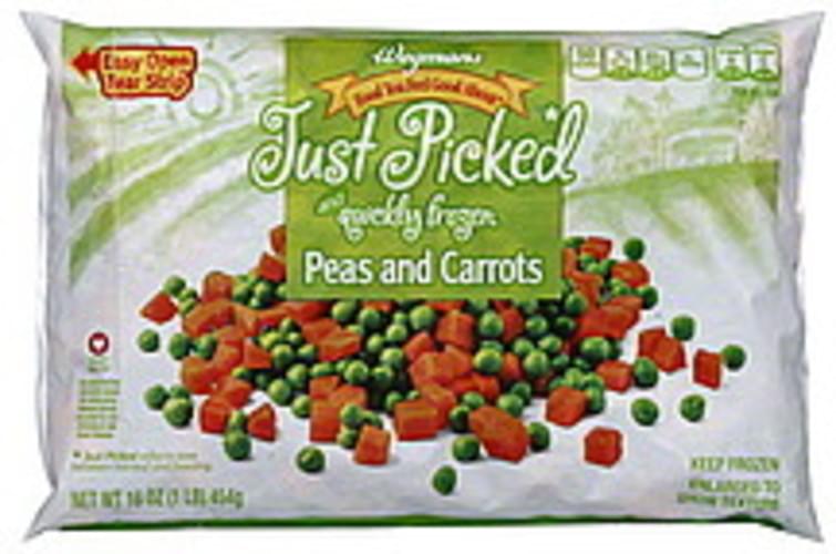 Wegmans Peas and Carrots 16 oz, Nutrition Information Innit