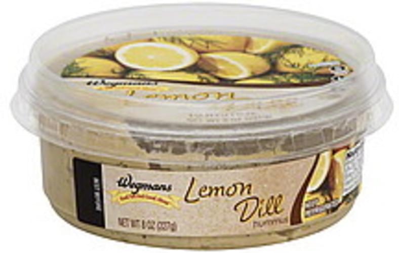 Wegmans Lemon Dill Hummus - 8 oz
