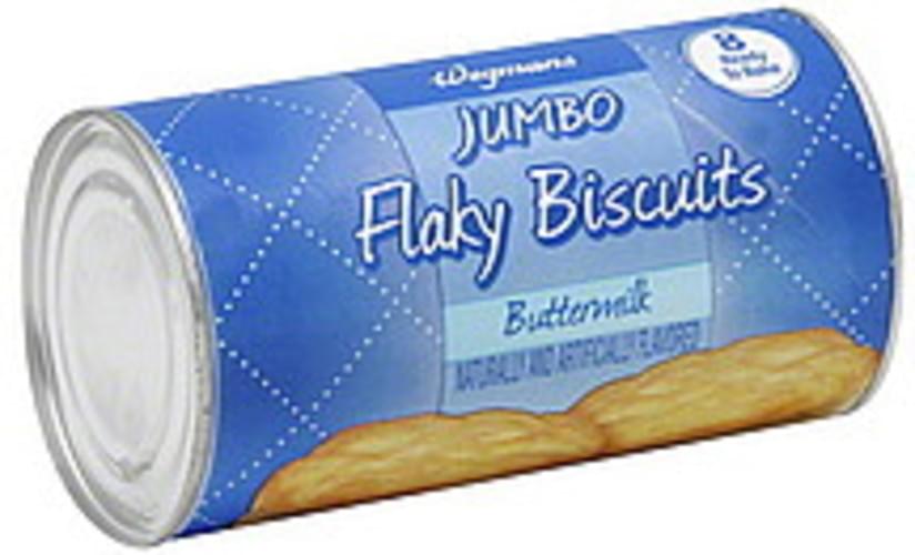 Wegmans Flaky, Jumbo, Buttermilk Biscuits 8 ea, Nutrition Information