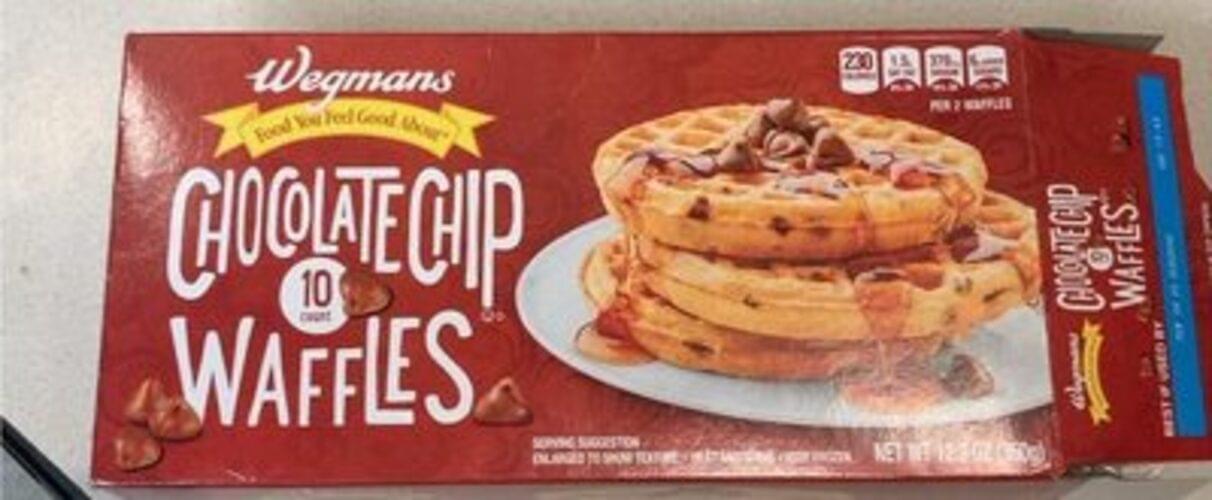Wegmans Chocolate Chip Waffles 10 ea, Nutrition Information Innit