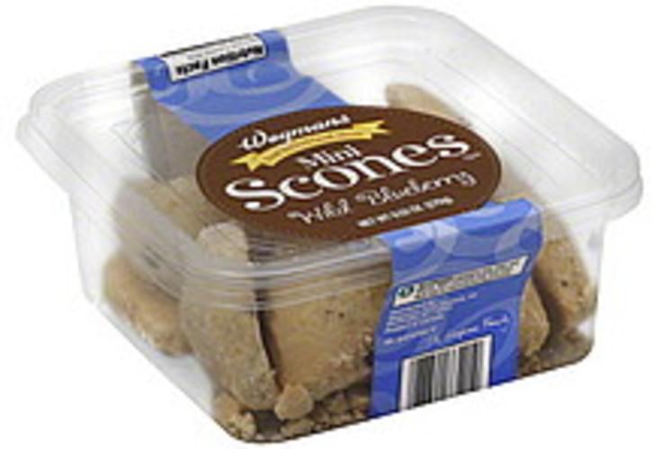 Wegmans Mini, Wild Blueberry Scones 9.52 oz, Nutrition Information