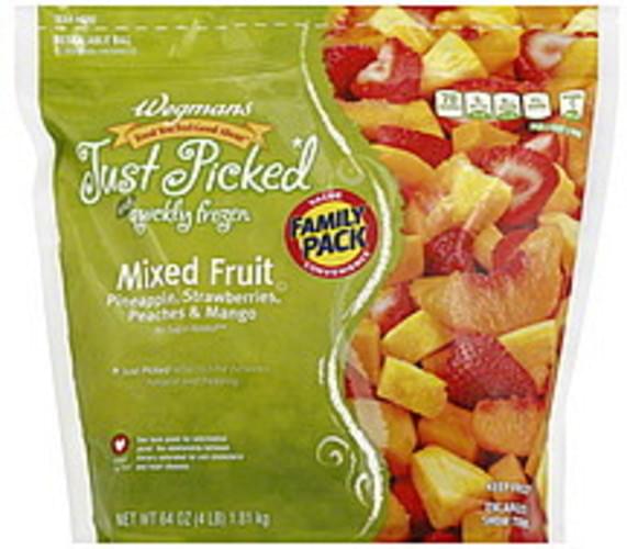 Wegmans FAMILY PACK Mixed Fruit 64 oz, Nutrition Information Innit