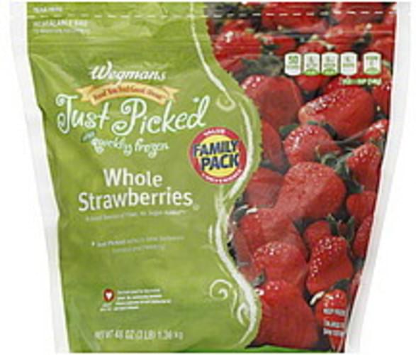 Wegmans Whole, FAMILY PACK Strawberries - 48 oz