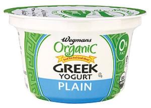Wegmans Yogurt & Yogurt Drinks Greek Yogurt, Plain