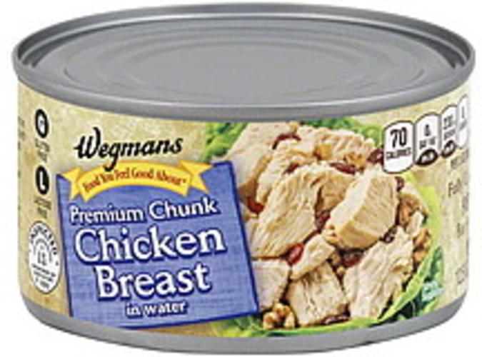 Wegmans Premium Chunk, in Water Chicken Breast - 12.5 oz