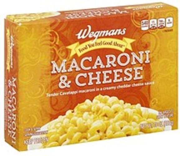 Wegmans Macaroni & Cheese 10 oz, Nutrition Information Innit