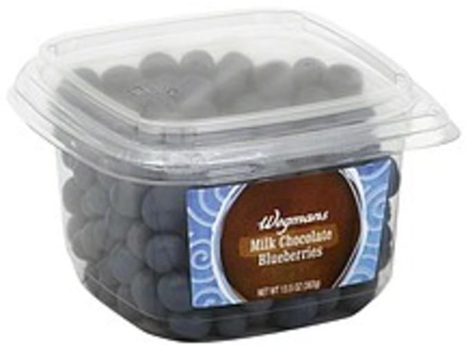 Wegmans Milk Chocolate Blueberries 13.5 oz, Nutrition Information Innit