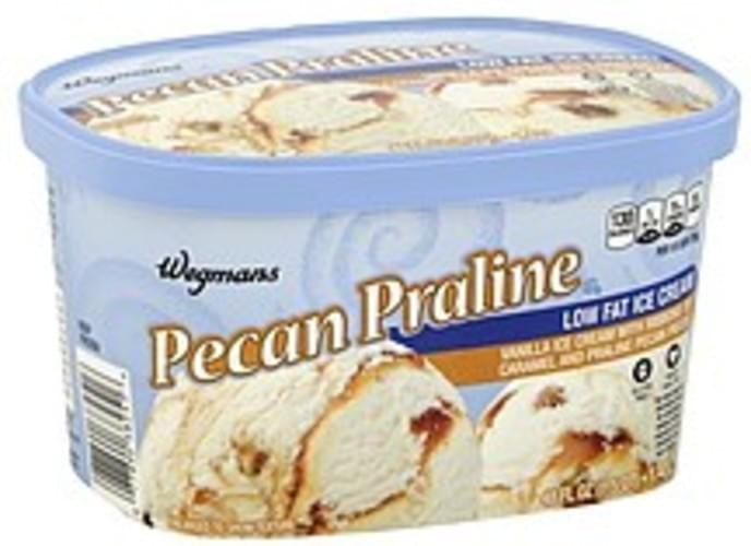 Wegmans Low Fat, Pecan Praline Ice Cream 48 oz, Nutrition Information