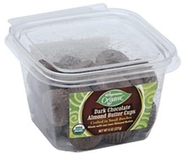 Wegmans Dark Chocolate Almond Butter Cups 8 oz, Nutrition Information