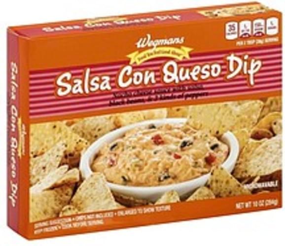 Wegmans Salsa Con Queso Dip 10 oz, Nutrition Information Innit