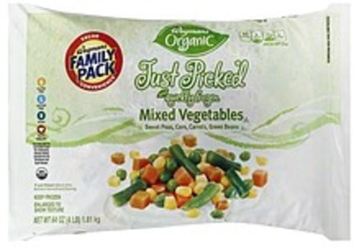 Wegmans FAMILY PACK Mixed Vegetables 64 oz, Nutrition Information Innit
