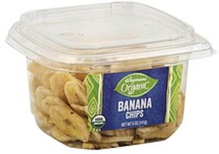 Wegmans Banana Chips 5 oz, Nutrition Information Innit