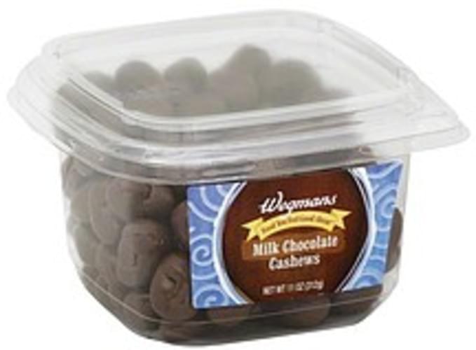 Wegmans Milk Chocolate Cashews 11 oz, Nutrition Information Innit