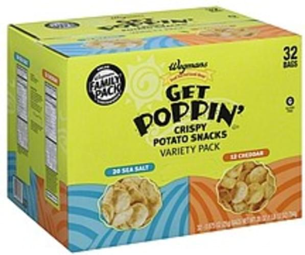 Wegmans Crispy, Get Poppin', Variety Pack, FAMILY PACK Potato Snacks