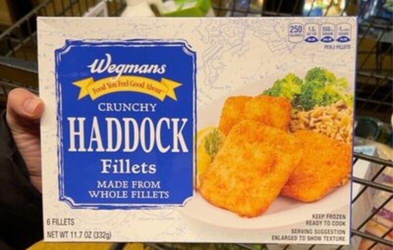 Wegmans Crunchy Haddock Fillets 6 ea, Nutrition Information Innit