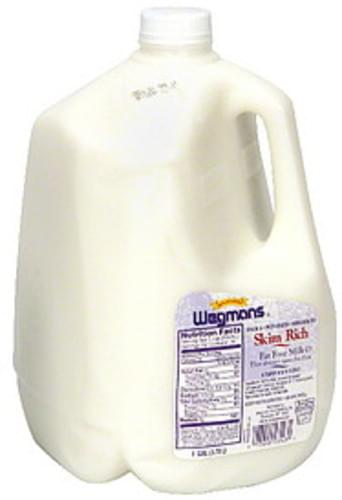 Wegmans Fat Free, Skim Rich Milk - 1 gl
