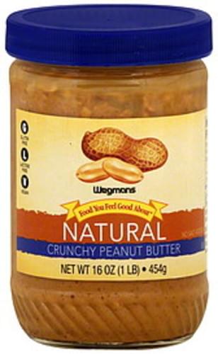 Wegmans Natural, Crunchy Peanut Butter - 16 oz