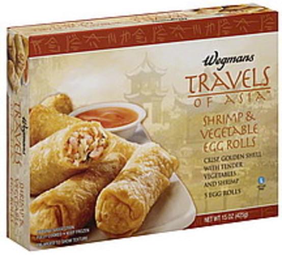 Wegmans Shrimp & Vegetable Egg Rolls 5 ea, Nutrition Information Innit