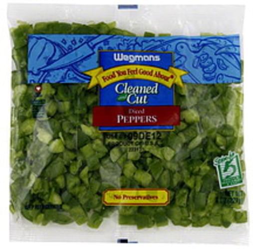 Wegmans Diced Peppers - 8 oz