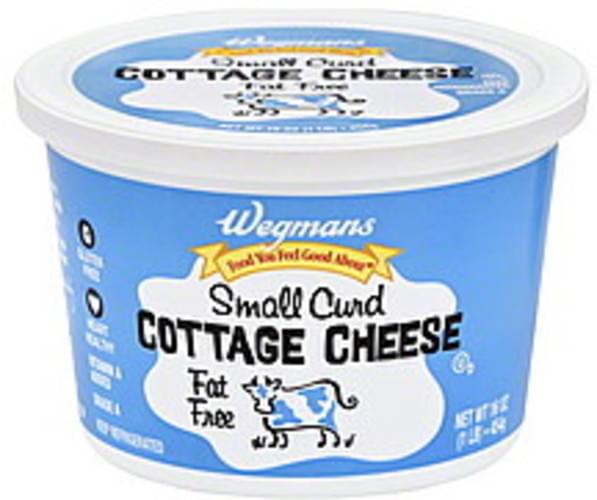 Wegmans Small Curd Fat Free Cottage Cheese 16 Oz Nutrition