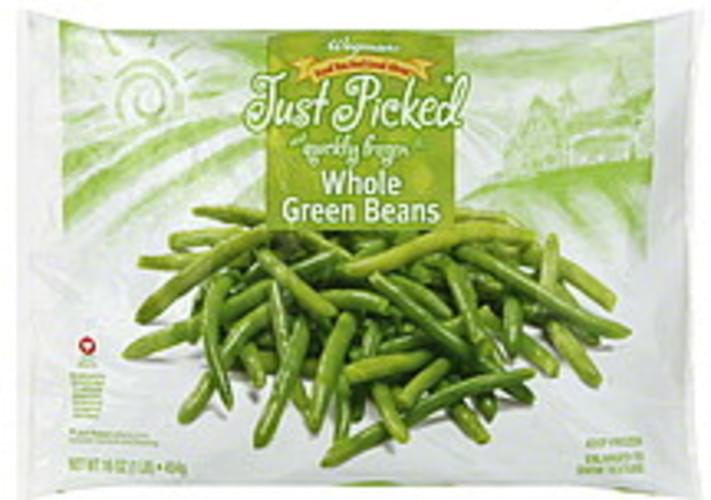 Wegmans Whole Green Beans 16 oz, Nutrition Information Innit