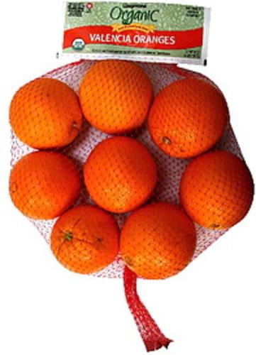 Wegmans Valencia, Organic Oranges - 64 oz