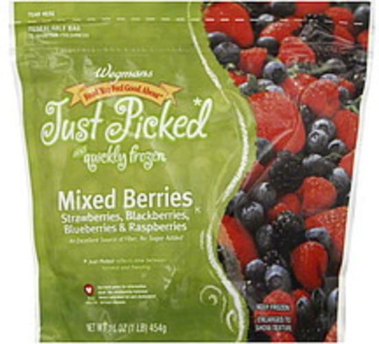 Wegmans Mixed Berries 16 oz, Nutrition Information Innit