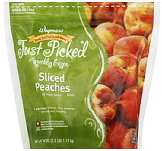 Wegmans Sliced Peaches - 40 oz
