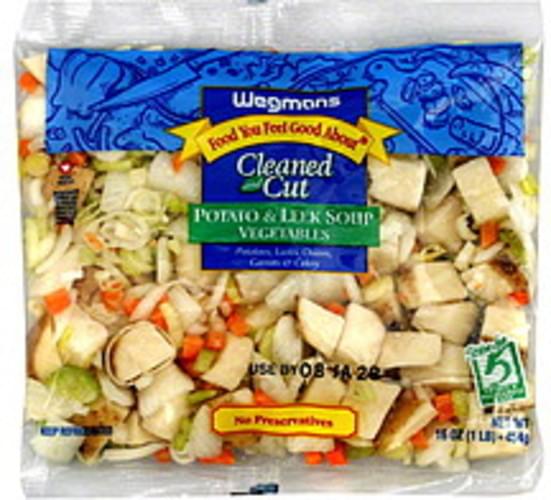Wegmans Potato & Leek Soup Vegetables 16 oz, Nutrition Information