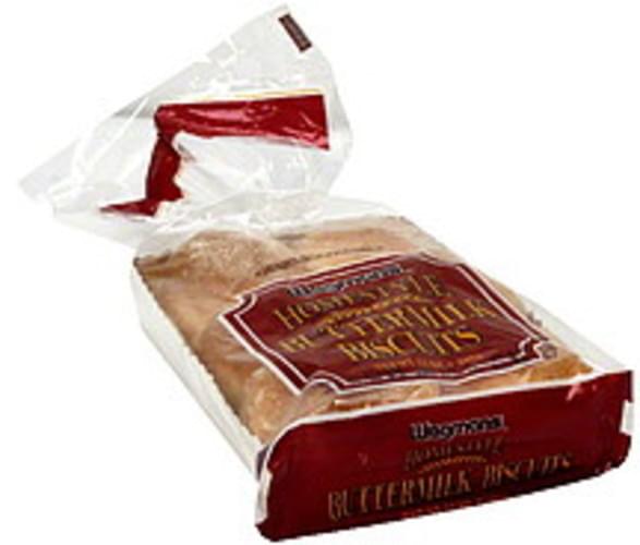 Wegmans Buttermilk, Homestyle Biscuits 12 oz, Nutrition Information