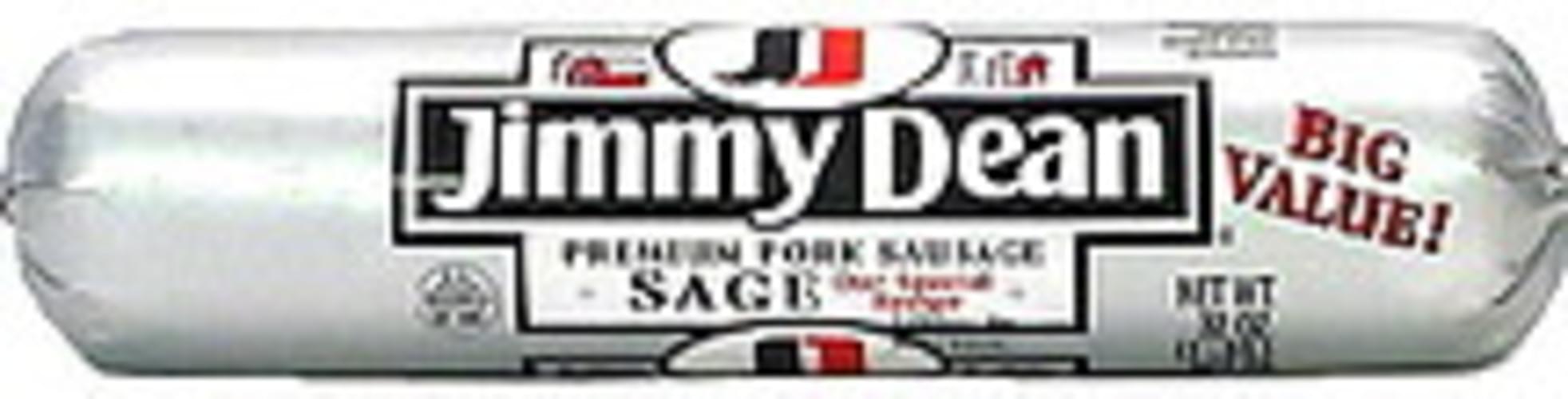Jimmy Dean Sage Premium Pork Sausage 32 oz, Nutrition Information Innit