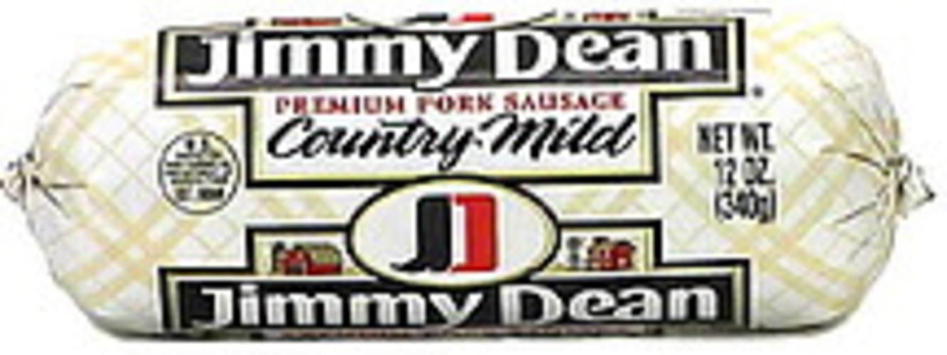 Jimmy Dean Country Mild Premium Pork Sausage 2 oz, Nutrition