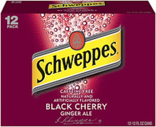 Schweppes Black Cherry Ginger Ale 0, Nutrition Information Innit