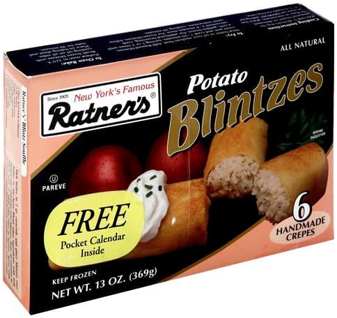 Ratners Potato Blintzes - 13 oz
