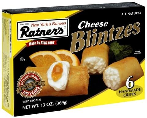 Ratners Cheese Blintzes - 6 ea
