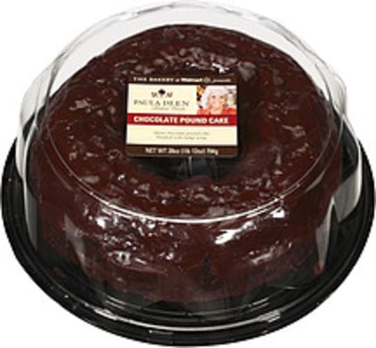 The Bakery At Walmart Paula Deen Baked Goods Chocolate Pound Cake 28 oz, Nutrition Information