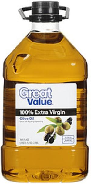 Great Value 100% Extra Virgin Olive Oil - 101 oz