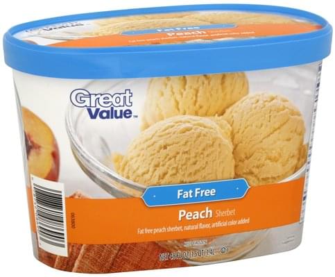 Great Value Red, White, and Blue Sorbet, 48 fl oz 