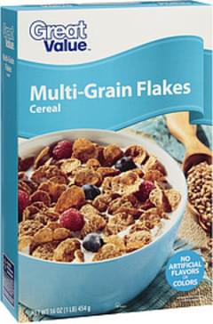 Great Value Cereal Multi-Grain Flakes